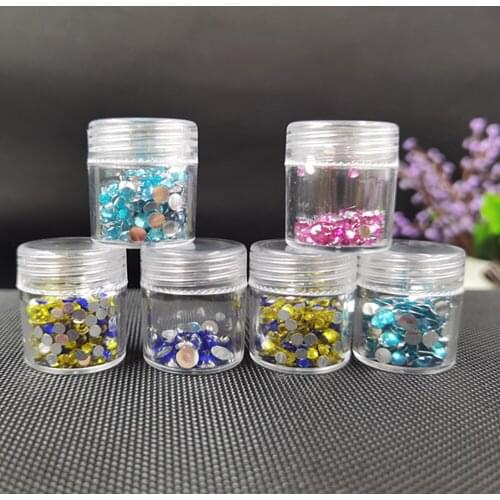 10ml Bottles Diamond Painting Accessories Container Bottles 5D Diamond Embroidery Tools Crystal Bead Storage jar