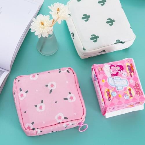 HOT!!! Sanitary Towel Napkin Pad tampon Purse Holder Case Bag Organizer Pouch Storage bag Home Storage tools