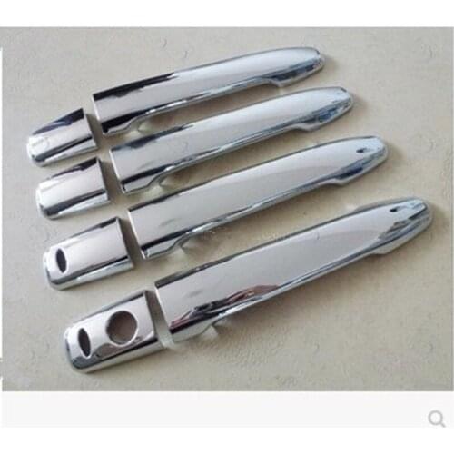 ABS Chrome Door Handle Bowl Door handle Protective covering Cover Trim for Mitsubishi ASX 2013-2018 Car styling