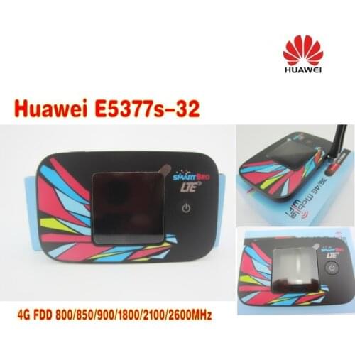 Huawei E5377s-32 150Mbps 4G LTE 3G Wifi Mobile Broadband Hotspot White Unlocked