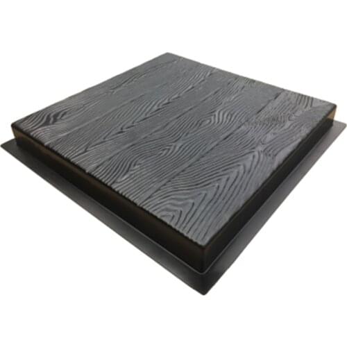Imitation Wood Grain DIY Stepping Stone Mold Path Maker Paving Cement Brick Mould Pavement Road Mould