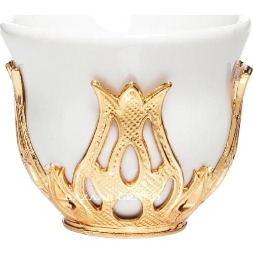 QUALITY MIRRA GOLD AND SILVER WEDDING GIFTS PATTERNED IN CUP SET COLORS GREAT PRESENTATIONS WITH YOUR AWESOME DFREE SHİPPPİNG