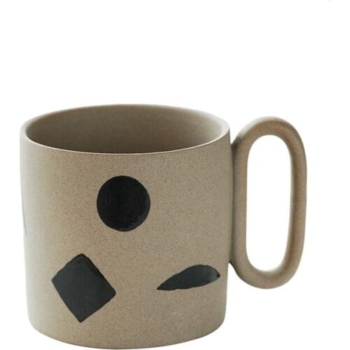 Geometric Lines Pattern Ceramics Mugs coffee mug Milk Tea office Cups Drinkware the Best birthday Gift for Friends