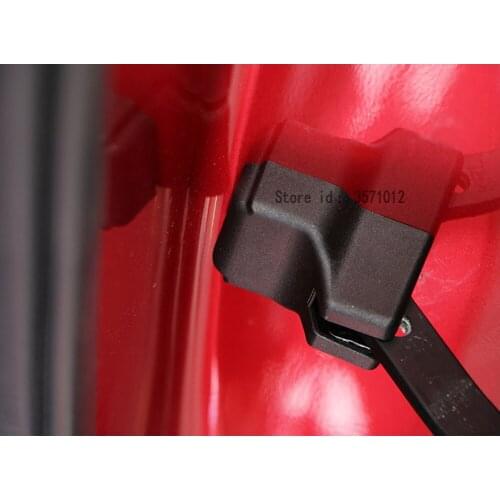 Car Cover Anti Rust Water Proof Door Lock Key Keys Plastic Buckle Limit Device Trim 4pcs For Mazda CX-5 CX5 2013 2014 2015 2016