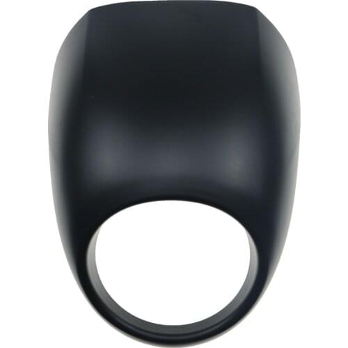 Matt Black Headlight Mask Fairing Flyscreen Visor For Harley 883 1200 XL Dyna FX