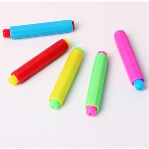 Chalk Holders Clean Teaching Hold For Teacher Children Home Education On Board Wholesale Random Color