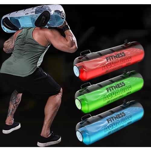 20/25/30/35kg Yoga Weight-Bearing Aqua Water Bag Exercise Sandbag Fitness Training Workout for Effective Working-out Accessories