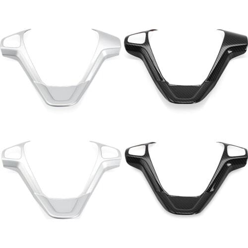 New Arriavls Car Steering Wheel Covers Trim Sticker for Ford New Fiesta MK7 2009-2017 Ecosport 2012-2017 Accessories