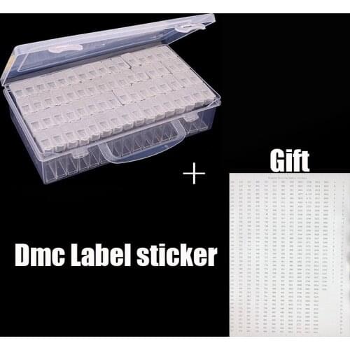 New Diamond embroidery diamond painting tool! Daimond transparent plastic storage box, jewelry Drill Storage Box Gift Accessorie