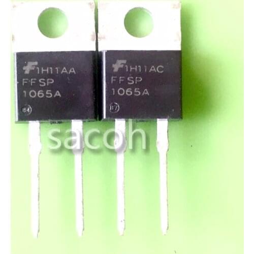 New original 10PCS/Lot FFSP1065A FFSP1065B FFSP1065 or FFSP1265A or FFSP1665A TO-220 10A 650V Silicon Carbide Schottky Diode