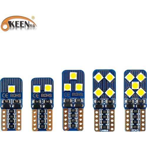 OKEEN 2019 New Super Bright T10 LED Light Bulb W5W Car CANBUS No Error LED SMD 12V Clearance Lights T10 Bulb White Reading Lamp