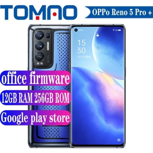 Original Official New OPPO Reno 5 Pro + Plus 5G Mobilephone Snapdragon 865 50MP Main Camera 6.55" 90Hz 4500Mah 65W SuperVOOC NFC
