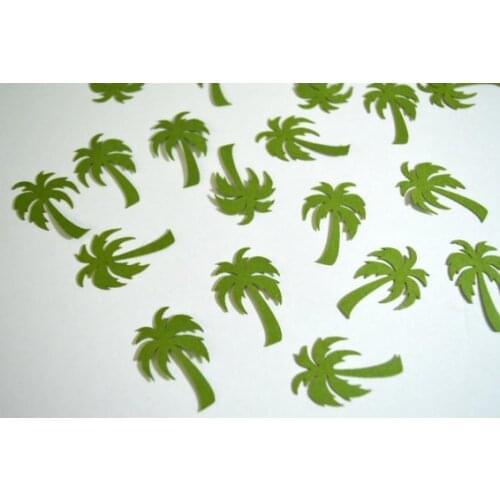 Palm Tree Glitter Confettis Table Scatter wedding baby bridal shower bachelorette party decorations favors