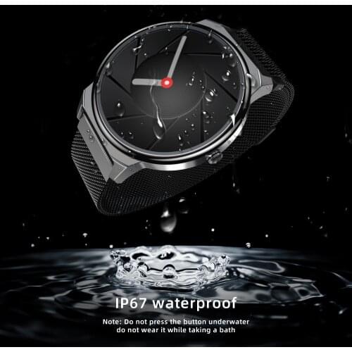 Smart Watch Men 1.3'' Full Touch Full Round Health Bracelet Heart Rate Blood Pressure Tracker Sport Smartwatch Women