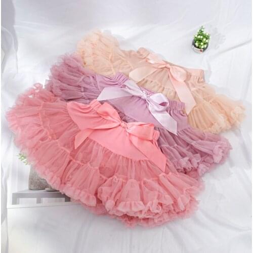 Girls Ballet Skirts Parent-Child Tutu Skirt 2020 New Spring Summer Girls Short Skirt Princess Net Gauze Dance Clothes