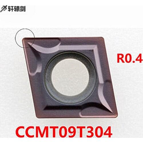 10PCS CCMT09T304 XM9030 XM9130 HMP XMH25 CNC Turning Tool Carbide CNC Lathe Blade Stainless Steel