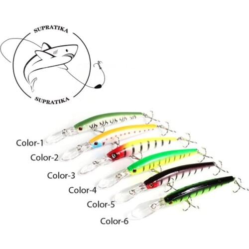 16G/15CM Artificial Minnow Floating Freshwater Plastic Fishing Bait 3D Eyes Diving Depth 0.5-2Meters Fishing Lure Hard Bait