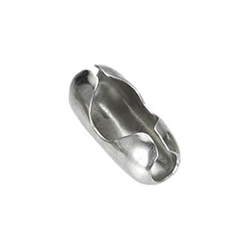 50pcs big size stainless steel bead ball chain connector clasps ends for 8mm ball chain DIY Findings Accessories Silver color