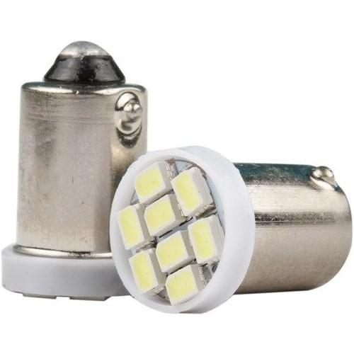 Automobile Led Width Indicator Ba9sw5w 1206 8smd License Plate Lamp Reading Lamp Modified LED Bulb 8LED Car Led Light