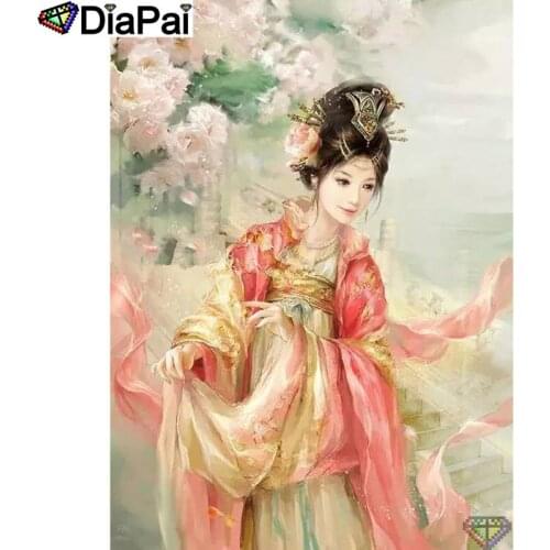 DIAPAI 5D DIY Diamond Painting 100% Full Square/Round Drill "Beauty character" Diamond Embroidery Cross Stitch 3D Decor A22436