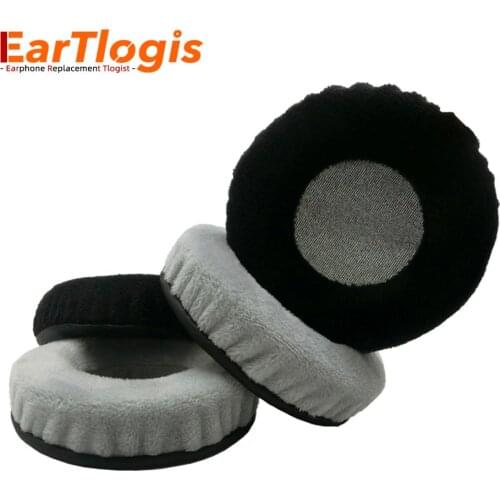 EarTlogis Velvet Replacement Ear Pads for Panasonic SHM-1800 SHM1800 Headset Parts Earmuff Cover Cushion Cups pillow