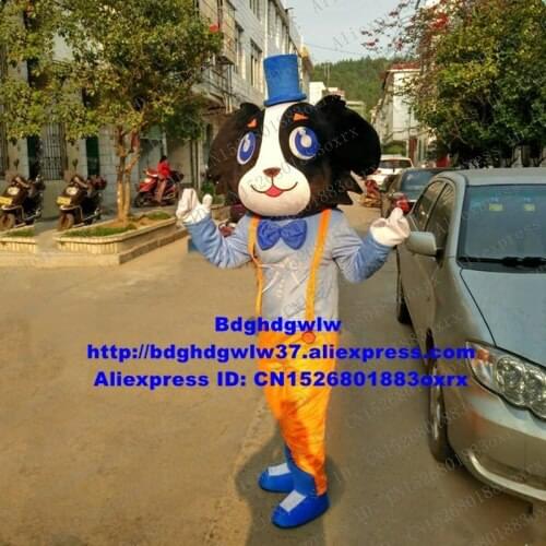 Border Collie Dog Basset Hound Dog Mascot Costume Adult Cartoon Character Popular Campaign Large-scale Activities zx1405