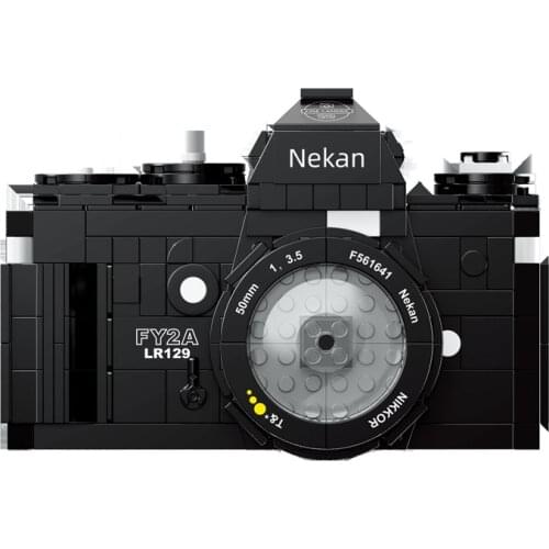 Ideas Craetive FY2A Vintage Retro Digital Camera Building Blocks kit Bricks Classic Educational Model MOC Toys for Children Gift
