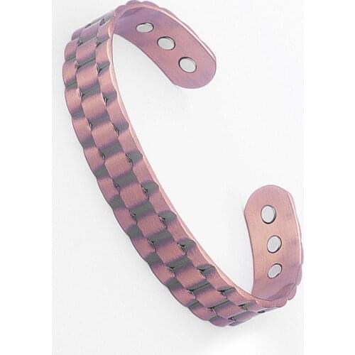 Fashion Personality Wide Woven Magnetic Bracelets for Men Creativity Jewelry Gift