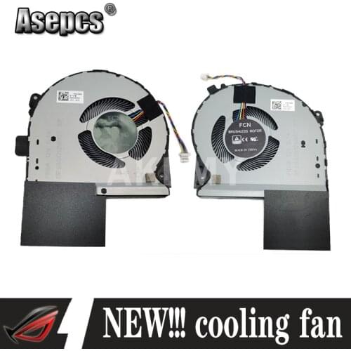New original FCN For Asus GL703 gl703GS DFS601712M00T FK0A cpu cooling fan For Asus Laptop VGA Cooling Fan NEW