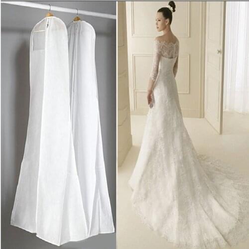 Wedding Dress Dustproof Cover Professional Durable Bridal Garment Storage Container Gown Protector