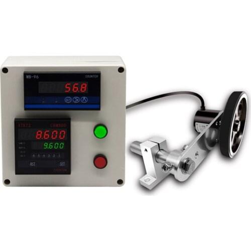 Speed Counter Meter Counter High Speed High Precision Line Speed Meter Length Measuring Roller Encoder
