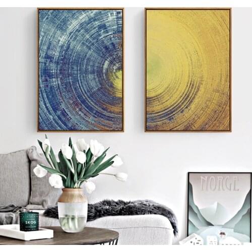 Light Luxury Atmosphere Background Wall Living Room Decoration Painting Core Two-part Combination Modern Gold Foil Entrance Mura