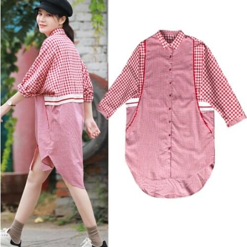 Женские красные рубашки VAHAMAS China At AliExpress