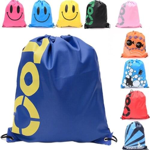 Cartoon Drawstring Storage Bag Outdoor Travel Beach Waterproof Storage Bag Household Debris Childrens Toy Dustproof Storage Bag