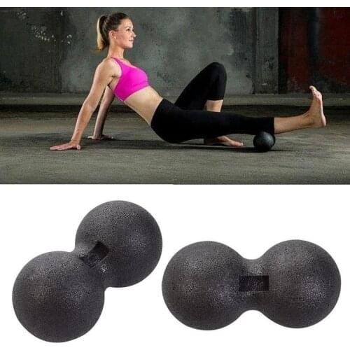 1pcs EPP Fitness Peanut Massage Ball Lacrosse ball for Shoulder Back Legs Rehabilitation Therapy Training