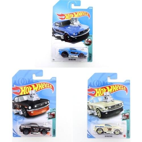 2021-40 Original Hot Wheels Mini Alloy Coupe 68 MUSTANG 1/64 Metal Diecast Model Car Kids Toys Gift