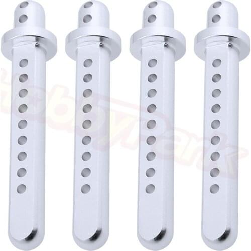 4pcs/ Set Aluminum Body Post Amount Alloy For AXIAL SCX10 1/10th Electric Wrangler Unlimited Crawler RTR & Kit Shell Column