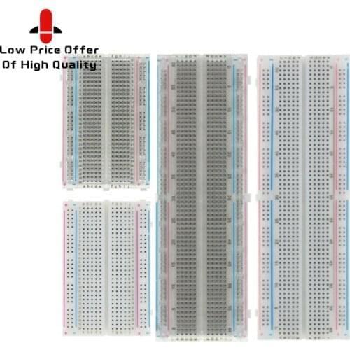 400 Points Breadboard 830 points Breadboard MB-102 Solderless PCB test Board 400 Hole Breadboard MB102 Test Develop DIY