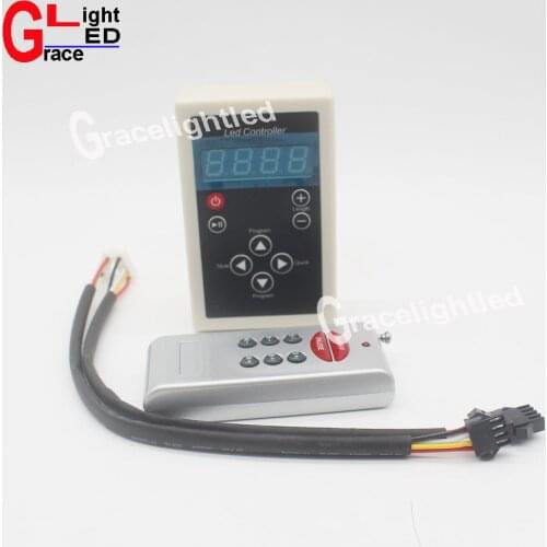 6803 RF Controller 133 Change Digital Dream Magic Color Chasing 6803 ic 5050 RGB Colorful LED Strip