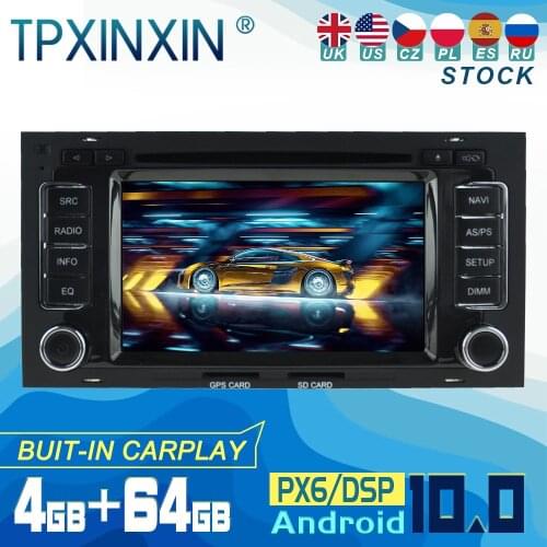For Volkswagen TOUAREG 8 2003-2010 Android 10 Carplay Radio Player Car GPS Navigation Head Unit Car Stereo WIFI DSP BT