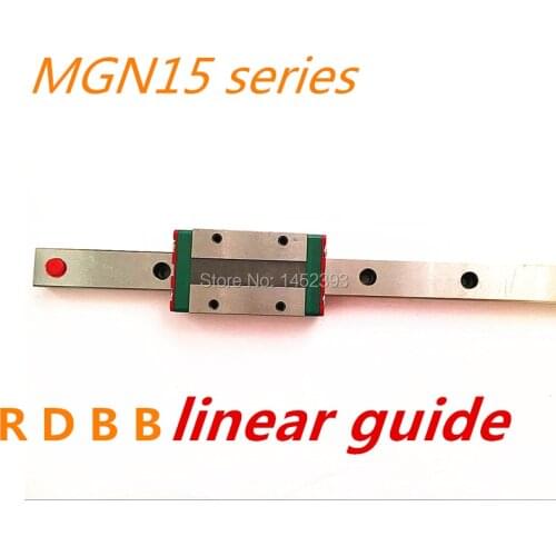 Free shipping 15mm Linear Guide MGN15 1500mm linear rail way + MGN15H Long linear carriage for CNC X Y Z Axis