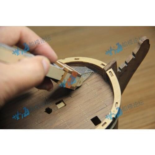 Wooden model ship tool adjustable Polished rod polish tool soft abrasive belt sand belt deck edge polish