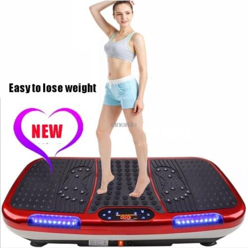 Indoor Electric Music Lazy Lose Weight Shake Body Vibration Exercise Machine Losing Weight Shaking Slimming Fitness Equipment