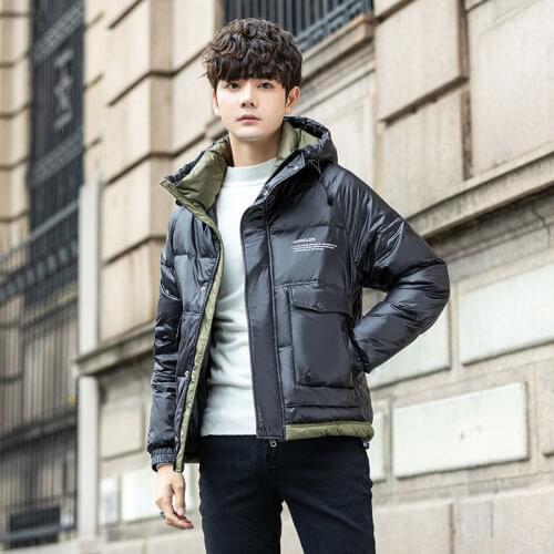 Jazinply Men's Down Jackets With A Hood