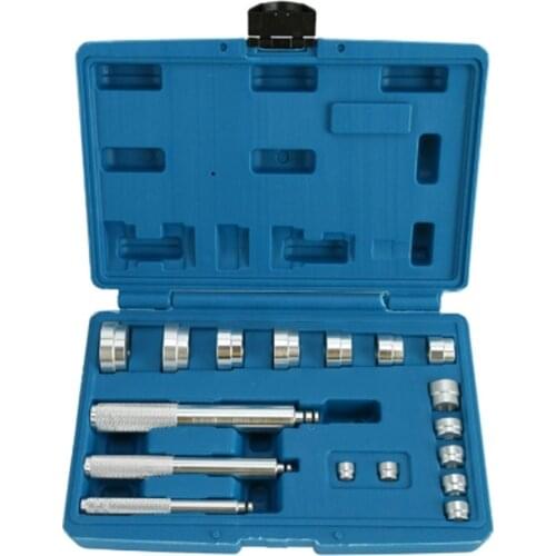 Best price 17 PCS Wheel Bearing Race Seal Bush Driver Master Tool Set Aluminum Axle Auto Set