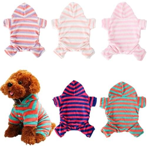 Soft Warm Pet Dog Jumpsuits Clothing for Dogs Pajamas Fleece Pet Dog Clothes for Dogs Coat Jacket Chihuahua Ropa Perro