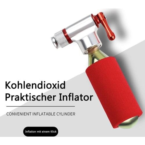 Bicycle Inflatable Bottle Road Mountain Bike Car CO2 Carbon Dioxide Portable Fast Pump (Without Gas Bottle)