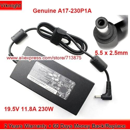 Genuine A230A012L A17-230P1A 19.5V 11.8A AC Adapter A12-230P1A for Gigabyte AERO 15-X8 15XA 15S OLED XA-7JP5130SP 15-Y9-4K80P
