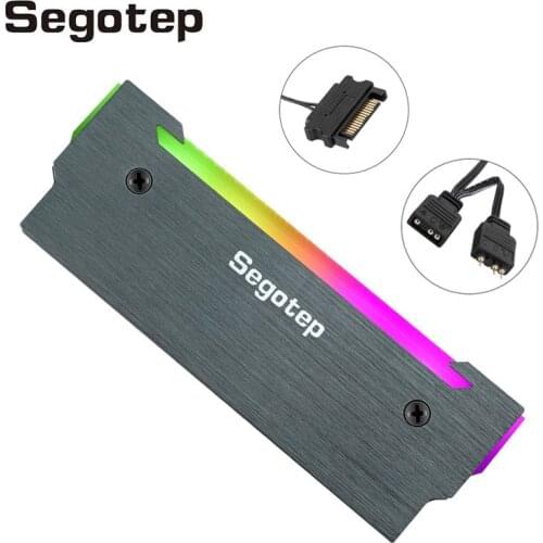 Segotep X2 RAM Memory Cooling RGB Heat Sink For PC Aluminum 5V 3Pin AURA SYNC Radiator Computer RAM Cooler RGB