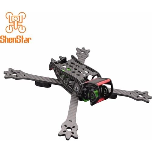 RC FPV Racing Drone Carbon Fiber X-type 235mm Frame Kit DIY Aircraft Mini Indoor Racer 4-axis Quadcopter Accessories